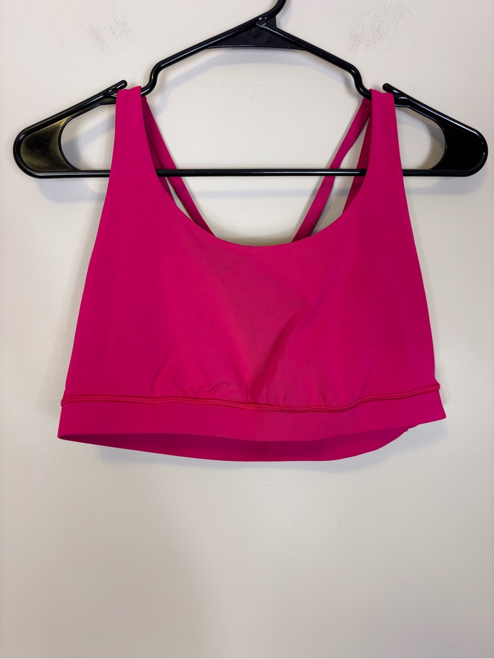 lululemon athletica Bright Pink Strappy Energy Sports Bra 12
